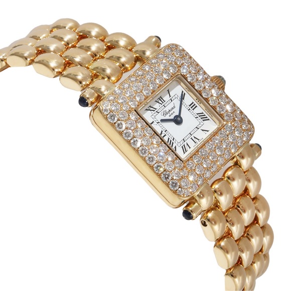 Chopard classic 18k with diamonds watch - Picture 5 of 15